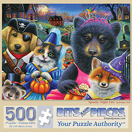 Spooky Night Fun 500 Piece Jigsaw Puzzle