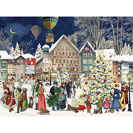 Christmas Town 300 Large Piece Jigsaw Puzzle