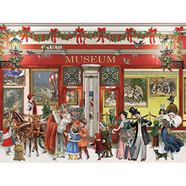 Christmas Museum 300 Large Piece Jigsaw Puzzle