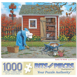 Early To Work 1000 Piece Jigsaw Puzzle