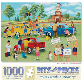 Car Wash 1000 Piece Jigsaw Puzzle