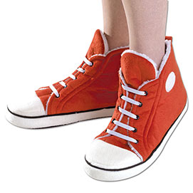 Red Sneaker Slippers