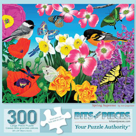 Spring Supreme 300 Large Piece Jigsaw Puzzle