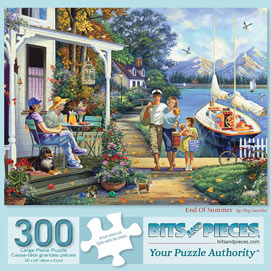 End Of Summer 300 Large Piece Jigsaw Puzzle