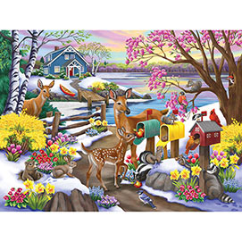 Spring Special Delivery 500 Piece Jigsaw Puzzle