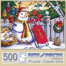 Frosty Friends 500 Piece Jigsaw Puzzle