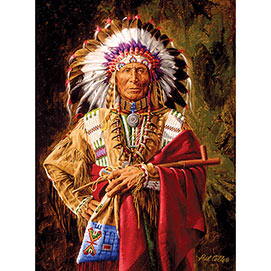 Chief of the Rosebud 1000 Piece Jigsaw Puzzle