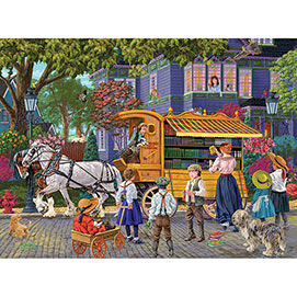 Book Mobile 500 Piece Jigsaw Puzzle