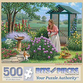 Garden Of Delights 500 Piece Jigsaw Puzzle
