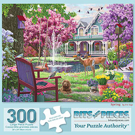 Spring 300 Large Piece Jigsaw Puzzle