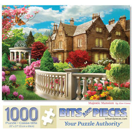 Majestic Mansion 1000 Piece Jigsaw Puzzle