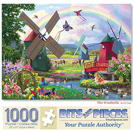 The Windmills 1000 Piece Jigsaw Puzzle