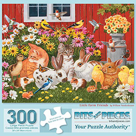 Little Farm Friends 300 Large Piece Jigsaw Puzzle