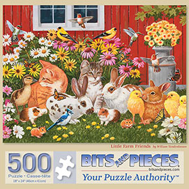 Little Farm Friends 500 Piece Jigsaw Puzzle