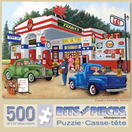 Frank's Friendly Service 500 Piece Jigsaw Puzzle