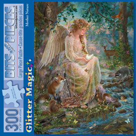 Mother Nature 300 Large Piece Glitter Jigsaw Puzzle