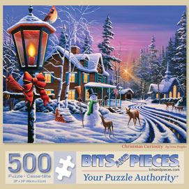 Christmas Curiosity 500 Piece Jigsaw Puzzle