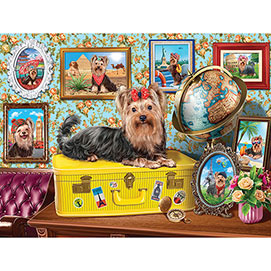 Yorkshire Terrier Puppy 300 Large Piece Jigsaw Puzzle