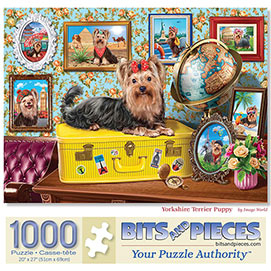 Yorkshire Terrier Puppy 1000 Piece Jigsaw Puzzle