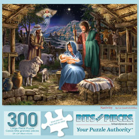 Nativity 300 Large Piece Jigsaw Puzzle