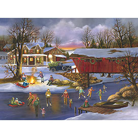 An Old Fashioned Christmas 300 Large Piece Jigsaw Puzzle