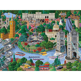 London 300 Large Piece Jigsaw Puzzle