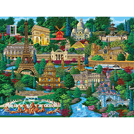 Paris 300 Large Piece Jigsaw Puzzle