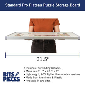 Standard Pro Plateau Puzzle Storage Board