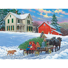 Grand Day Out 300 Large Piece Wood Jigsaw Puzzle