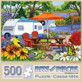 The Old Campground 500 Piece Jigsaw Puzzle