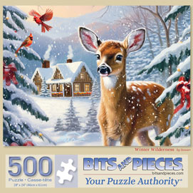 Winter Wilderness 500 Piece Jigsaw Puzzle