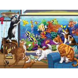 Fishy Business 300 Large Piece Jigsaw Puzzle