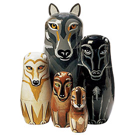 Wolf Pack Animal Set