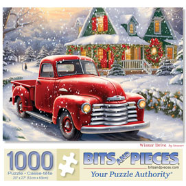 Winter Drive 1000 Piece Jigsaw Puzzle