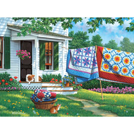 Calico Country 300 Large Piece Jigsaw Puzzle