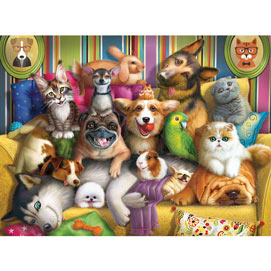 Cute Pets 1000 Piece Jigsaw Puzzle
