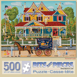 Painted Lady 500 Piece Jigsaw Puzzle