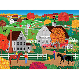 Horse Country 300 Large Piece Jigsaw Puzzle