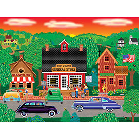 Morning in Maple Meadow 300 Large Piece Jigsaw Puzzle