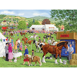 The Grand Horse Show 300 Large Piece Jigsaw Puzzle