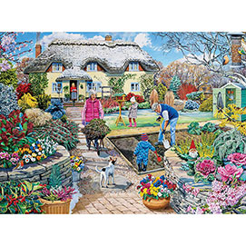 Winter Garden 300 Large Piece Jigsaw Puzzle