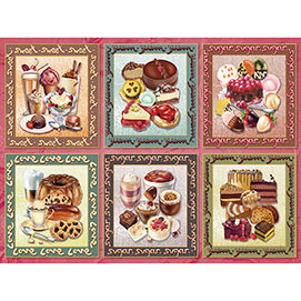Chocolate Delight Quilt 1000 Piece Jigsaw Puzzle