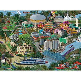 New Orleans 300 Large Piece Jigsaw Puzzle