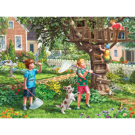 Back Yard Fun 300 Large Piece Jigsaw Puzzle