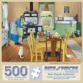 Grandma's Kitchen 500 Piece Jigsaw Puzzle