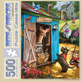 What's the Password? 500 Piece Jigsaw Puzzle
