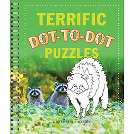 Terrific Dot-to-Dot Puzzles Book