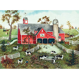 Cows, Cows, Cows 1000 Piece Jigsaw Puzzle