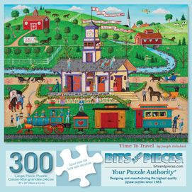 Time To Travel 300 Large Piece Jigsaw Puzzle