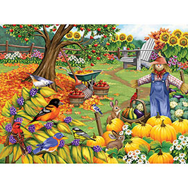 Fall Cleanup 500 Piece Jigsaw Puzzle